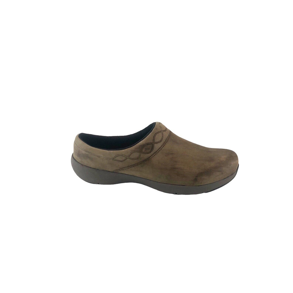 Abeo Pro System Augusta Open Back Mule walnut Rustic Women's Size 9 ($)3998